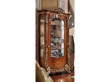 FIRENZE - Wood veneer display cabinet by Barnini Oseo - view 3